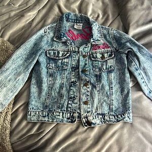 Girls Barbie Jean Jacket